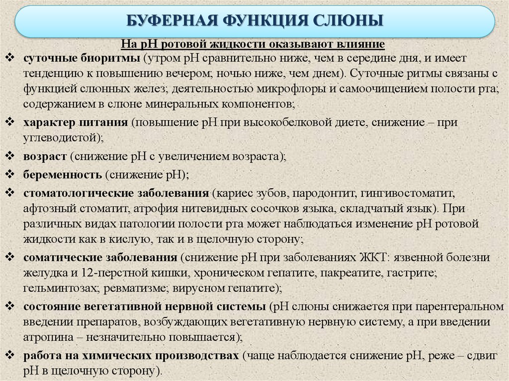 Кислый привкус во рту причины