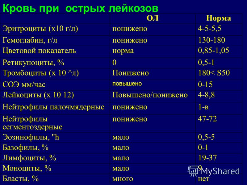 Кроме анализ. Острый лейкоз анализ крови показатели. Острый лимфобластный лейкоз анализ крови показатели. Анализ крови при лейкозе у взрослых показатели. Анализы при лейкозе у детей.