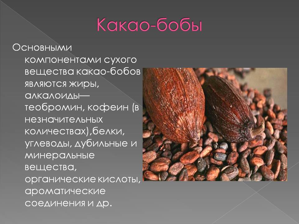 Какое может быть какао. Сорта какао. Продукция из какао бобов. Презентация про какао.