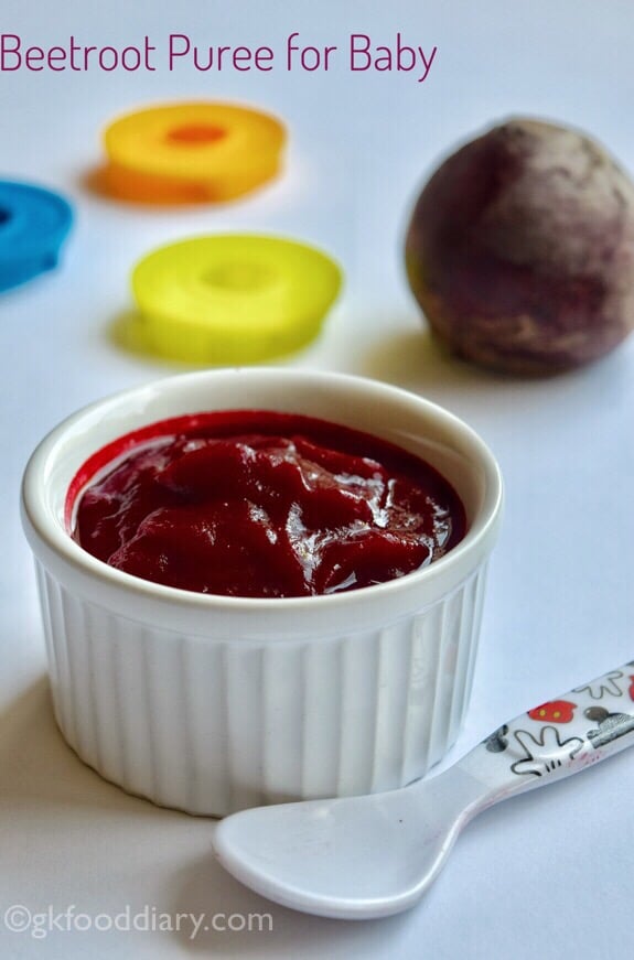 Beetroot Puree for Babies
