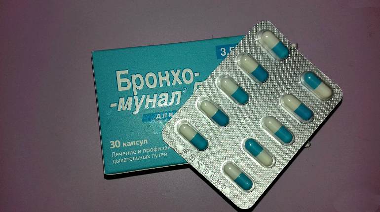 Препарат Бронхо-мунал 3,5 мг