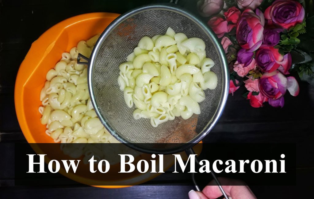 how to boil macaroni