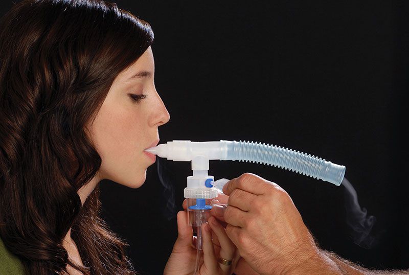 Ингалятор как дышать ртом или носом