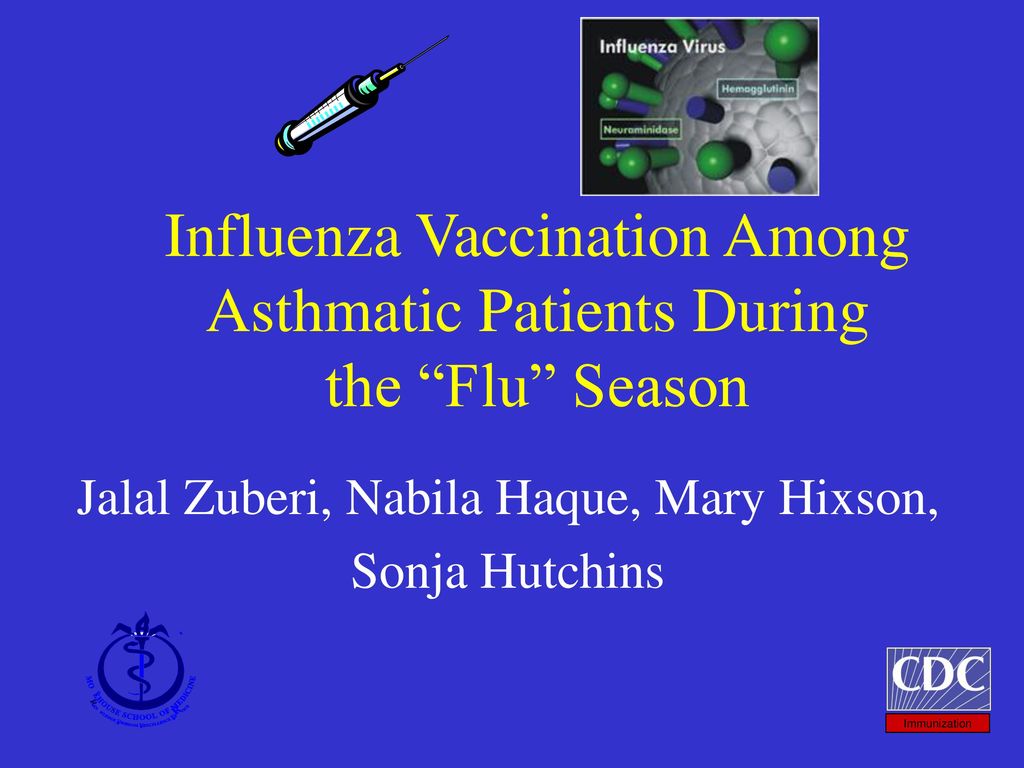 Influenza Vaccination Among Asthmatic Patients During the Flu Season